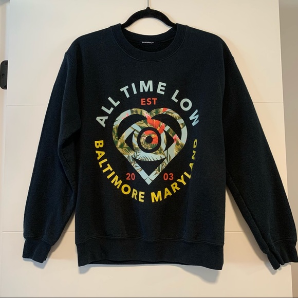 All Time Low Graphic Sweatshirt - Picture 1 of 12